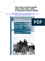 Download The Russian Army And The Jewish Population 1914 1917 Libel Persecution Reaction Semion Goldin full chapter