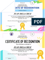 Award Certificates SY 2022 2023