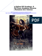 Download Escaping Hallow Hill Academy A Supernatural Prison Academy Reverse Harem Romance A K Koonce full chapter