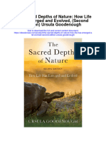 Download The Sacred Depths Of Nature How Life Has Emerged And Evolved Second Edition Ursula Goodenough full chapter