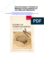 Download Sizing Up Consciousness Towards An Objective Measure Of The Capacity For Experience Marcello Massimini all chapter