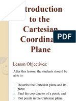 The Cartesian Coordinate Plane
