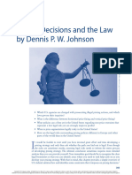 Pricing Decisions and The Law