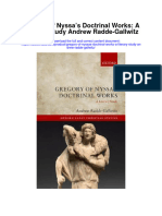 Download Gregory Of Nyssas Doctrinal Works A Literary Study Andrew Radde Gallwitz full chapter