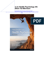 Download Introduction To Health Psychology 4Th Edition Val Morrison full chapter