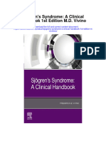 Download Sjogrens Syndrome A Clinical Handbook 1St Edition M D Vivino all chapter