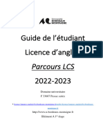 Guide Anglais LCS Étudiant 2022-23