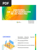 ¿QUé Es Un Paci | PDF | Inclusión (Educación) | Plan de estudios
