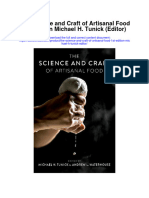 The Science and Craft of Artisanal Food 1St Edition Michael H Tunick Editor Full Chapter