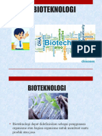 Bioteknologi Pertemuan 1