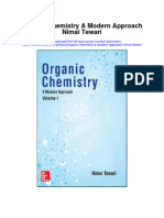 Organic Chemistry A Modern Approach Nimai Tewari Full Chapter