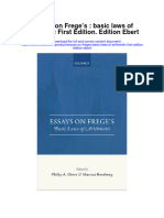 Essays On Freges Basic Laws of Arithmetic First Edition Edition Ebert Full Chapter