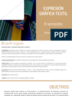 Linea de Tiempo - Expresion Grafica Textil 2023