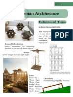 Roman Architecture Notebook