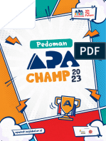 Pedoman Pelaksanaan APA Champ 2023