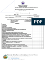 ANNEX 5 Homeroom Guidance Learners Development Assessment Kinder Grade 6 1