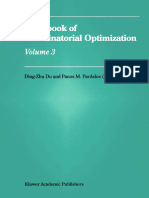 Handbook Combinational Optimization