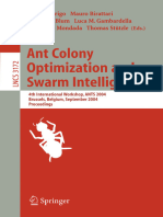 Ant Colony Swarm Intelligence