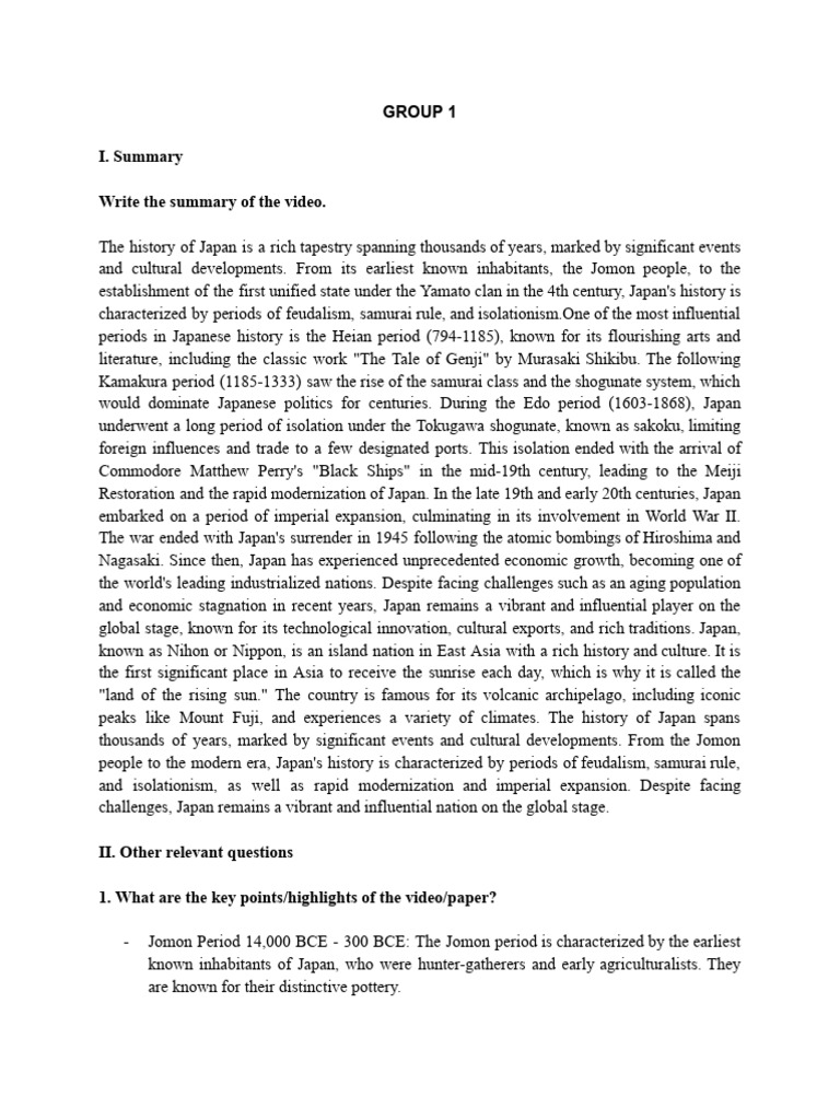 ROSE SARTIN ACTIVITY 1_ GROUP PRESENTATION PDF Japan Samurai
