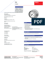 8293 Gasdruck-Thermometer TRCH Raumthermometer Armano 489