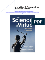 Download The Science Of Virtue A Framework For Research Fowers full chapter