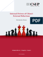 Internal Drivers of Chinas External Behaviour