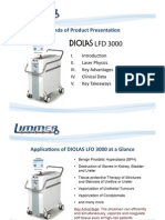 DIOLAS LFD 3000 - Unique Laser For Urology and Urogynaecology