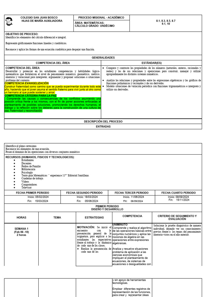Cálculo 11 Pdf Función Matemáticas Ecuaciones