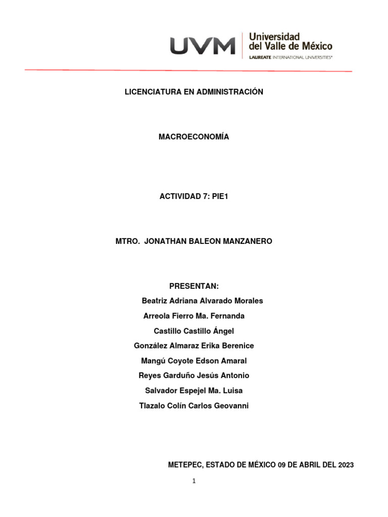 A7 Mlse Macro | PDF | La política fiscal | Impuestos