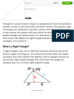 RightTriangleFormulaDefinition, Formulas, SolvedExamples 1710827653289