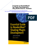 Download Essential Guide To Renderman Shading Plugin Development Understanding Bxdfs Brad E Hollister full chapter