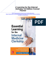 Essential Learning For The Internal Medicine Clerkship 1St Edition Conrad Fischer Full Chapter