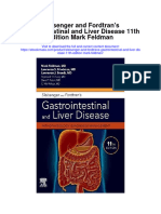 Sleisenger and Fordtrans Gastrointestinal and Liver Disease 11Th Edition Mark Feldman All Chapter