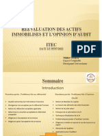 Reevaluation Des Actifs Immobilises Et L-Opinion D-Audit - Maher Gaida