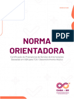 Norma Orientadora - Certificação CABA-BR Grupo IBES _ 1023