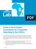 BIA Guide for East African Companies