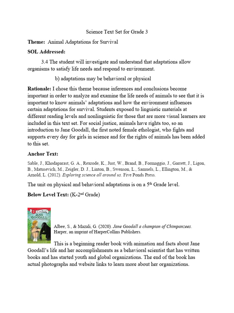 Annotated-Science20set20grade 203 | PDF | Frog