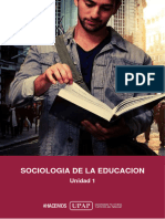 Unidad I - Contenido - Sociologia de La Aeducacion