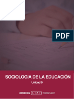 UNIDAD V_CONTENIDO_SOCIOLOGÍA DE LA EDUCACIÓN