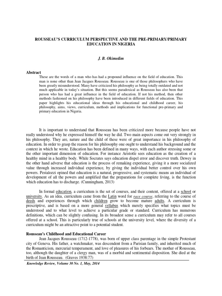 Highreach Learning Curriculum Samples