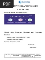 M07-Preparing, Matching and Process Reciept