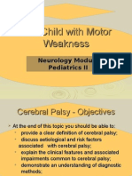 The Child With Motor Weakness