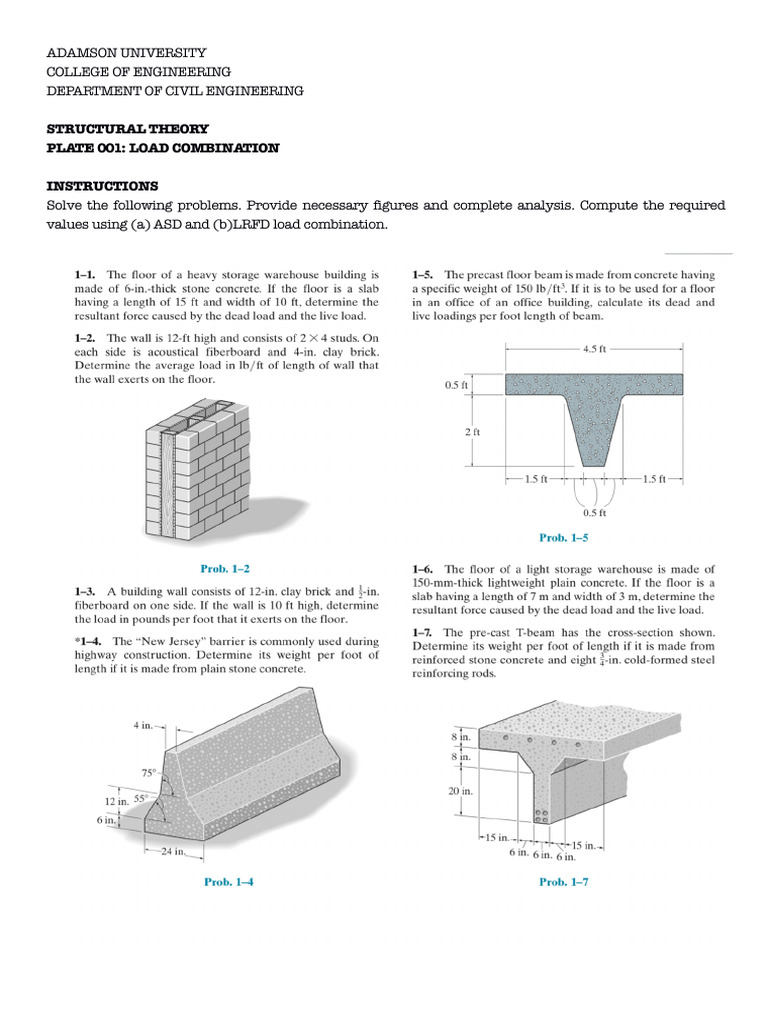 Civil Engineering Load Analysis | PDF | Science & Mathematics | Computers