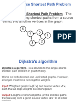 Single Source Shortest Path