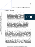 Hodgson 2009 Origin of Petroleum Chemical Constraints