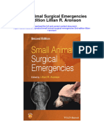 Download Small Animal Surgical Emergencies 2Nd Edition Lillian R Aronson all chapter