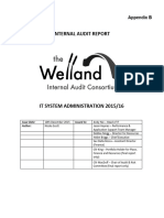 App B - System Administration 201516 Final Audit Report