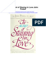 The Secret of Staying in Love John Powell Full Chapter