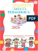 Carpeta Pedagogica 2024