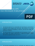 Microscope Électronique à Balayage